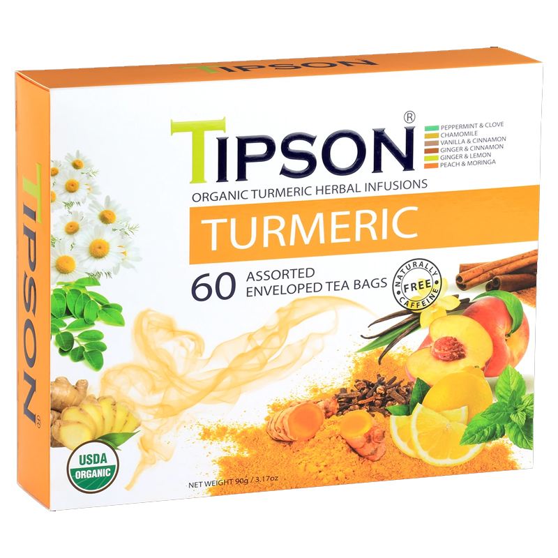 organic turmeric tipson tea